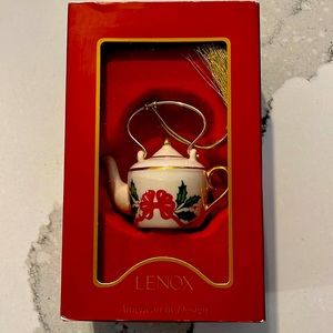 Lenox teapot ornament